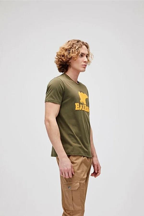 BAD BEAR 19.01.07.002 BER BEAR AYI BASKI 0 YAKA KISA KOL TSHIRT