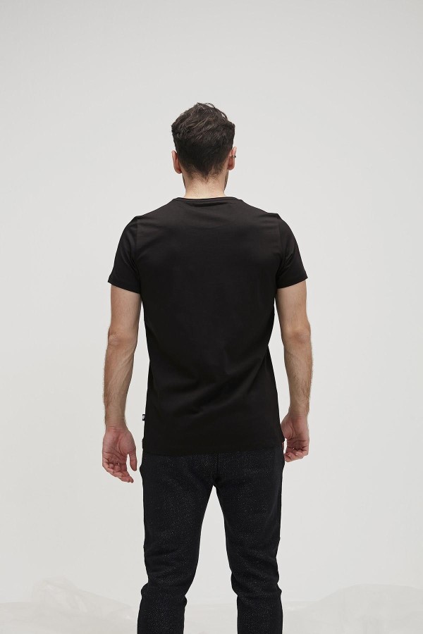 BAD BEAR 19.01.07.002 BER BEAR AYI BASKI 0 YAKA KISA KOL TSHIRT