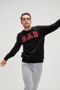 BAD BEAR 19.02.12.003 KABARTMA BAD YAZILI 0 YAKA SWEAT