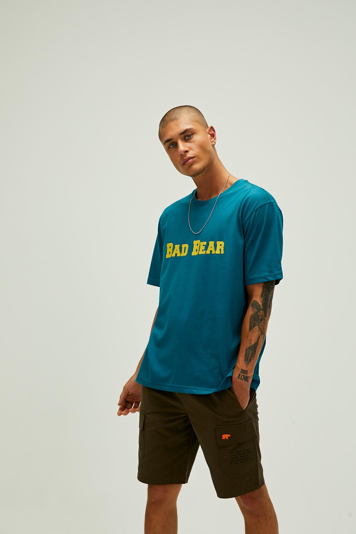 BAD BEAR 22.01.07.053 BAD BEAR YAZILI 0 YAKA KISA KOL TSHIRT BAD BEAR 22.01.07.053 BAD BEAR YAZILI 0 YAKA KISA KOL TSHIRT