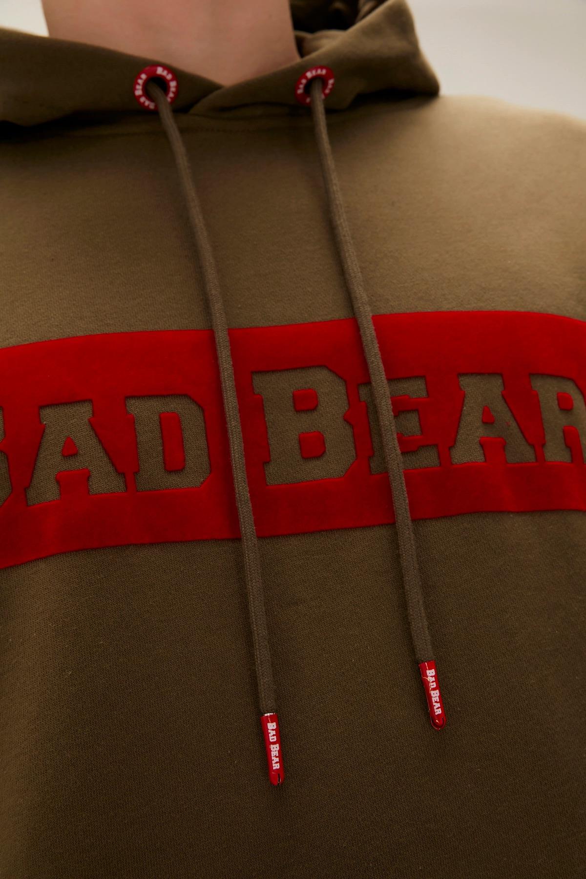 BAD BEAR 22.02.12.015 FLOK BAD BEAR YAZILI KAPSONLU 2 CEP SWEAT BAD BEAR 22.02.12.015 FLOK BAD BEAR YAZILI KAPSONLU 2 CEP SWEAT