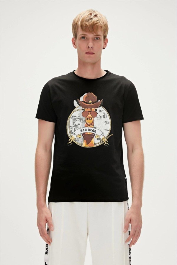 BAD BEAR 23.01.01.036 YAKA KESIK 0 YAKA KISA KOL TSH