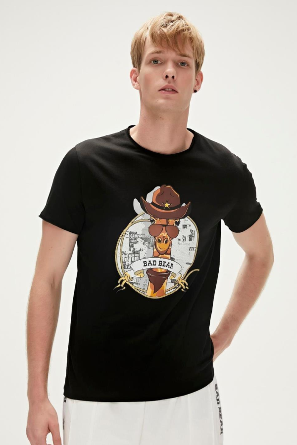 BAD BEAR 23.01.01.036 YAKA KESIK 0 YAKA KISA KOL TSH