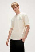 BAD BEAR 23.01.07.005 WORLD SIRT BASKILI  0 YAKA KISA KOL TSHIRT
