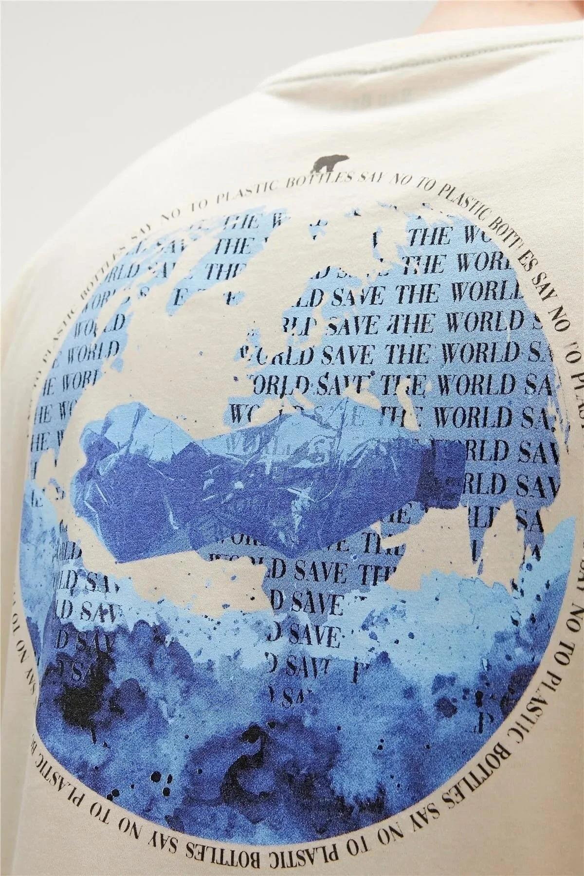 BAD BEAR 23.01.07.005 WORLD SIRT BASKILI 0 YAKA KISA KOL TSHIRT BAD BEAR 23.01.07.005 WORLD SIRT BASKILI 0 YAKA KISA KOL TSHIRT