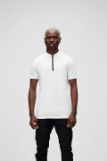 BAD BEAR CORD 21.01.07.010 FERMUARLI POLO YAKA GOGUS NAKIS ARMALI KISA KOL TSHIRT