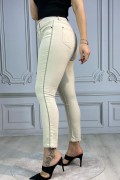 BOLINTO YANLARI ZINCIRLI YUKSEK BEL 5 CEP LIKRALI DAR PACA PANTOLON BOLINTO YANLARI ZINCIRLI YUKSEK BEL 5 CEP LIKRALI DAR PACA PANTOLON