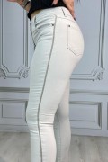 BOLINTO YANLARI ZINCIRLI YUKSEK BEL 5 CEP LIKRALI DAR PACA PANTOLON BOLINTO YANLARI ZINCIRLI YUKSEK BEL 5 CEP LIKRALI DAR PACA PANTOLON