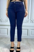 BOLINTO YANLARI ZINCIRLI YUKSEK BEL 5 CEP LIKRALI DAR PACA PANTOLON BOLINTO YANLARI ZINCIRLI YUKSEK BEL 5 CEP LIKRALI DAR PACA PANTOLON