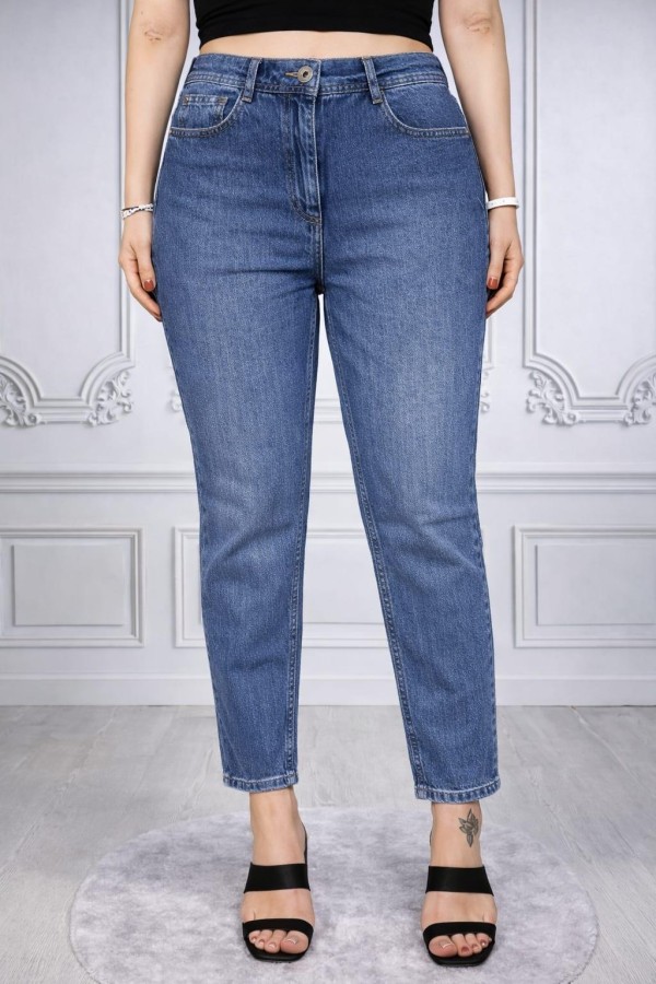 BONITA LIZ 127 5 CEP BOYFRIEND  DENIM PANTOLON