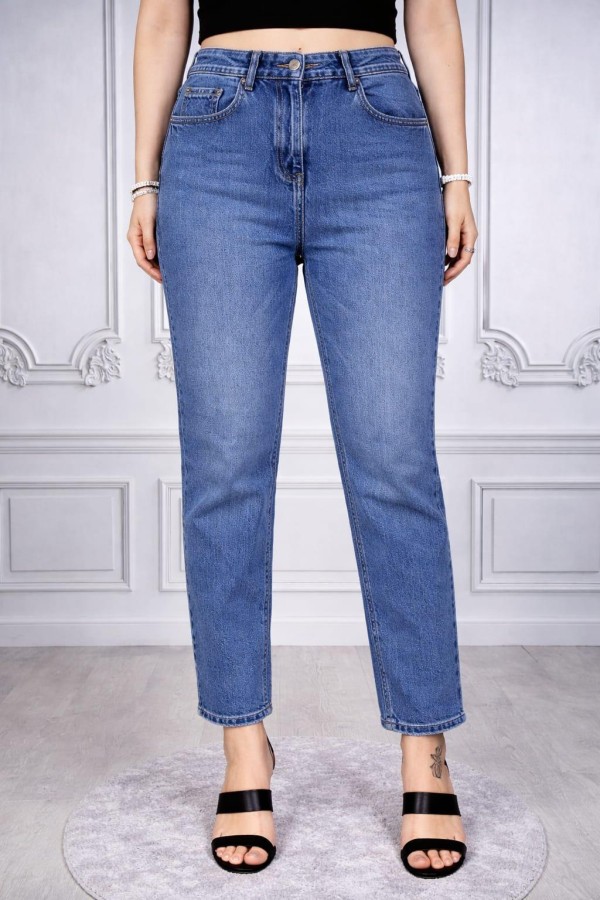 BONITA LIZ 127 5 CEP BOYFRIEND  DENIM PANTOLON