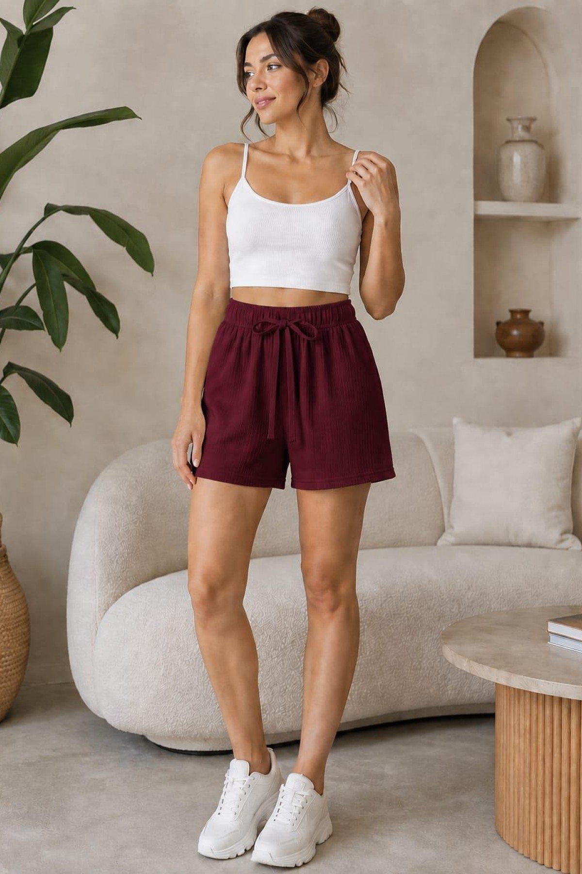 FLEUR 3 LU SET BEL LASTIKLI SUS BAGCIKLI CEPSIZ TRIL TRIL  PENYE SHORT