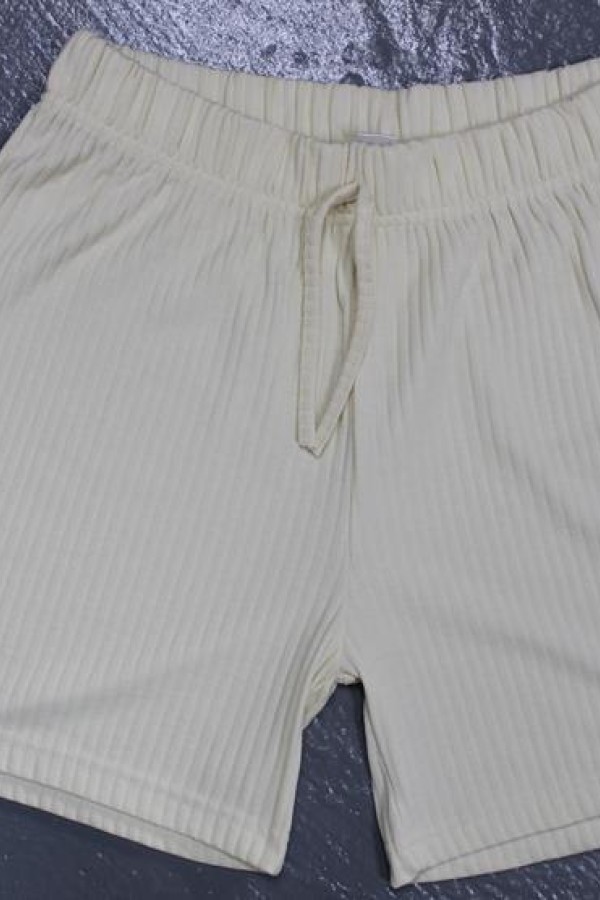 FLEUR BEL LASTIKLI SUS BAGCIKLI CEPSIZ TRIL TRIL  PENYE SHORT