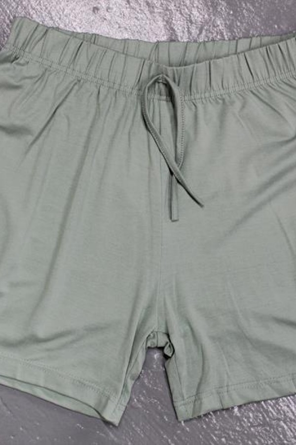 FLEUR BEL LASTIKLI SUS BAGCIKLI CEPSIZ TRIL TRIL  PENYE SHORT