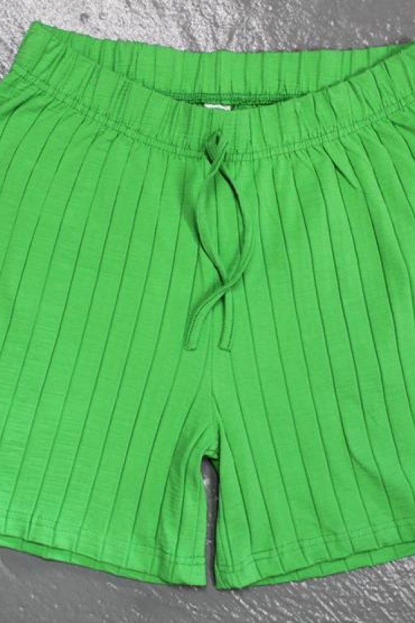 FLEUR BEL LASTIKLI SUS BAGCIKLI CEPSIZ TRIL TRIL  PENYE SHORT