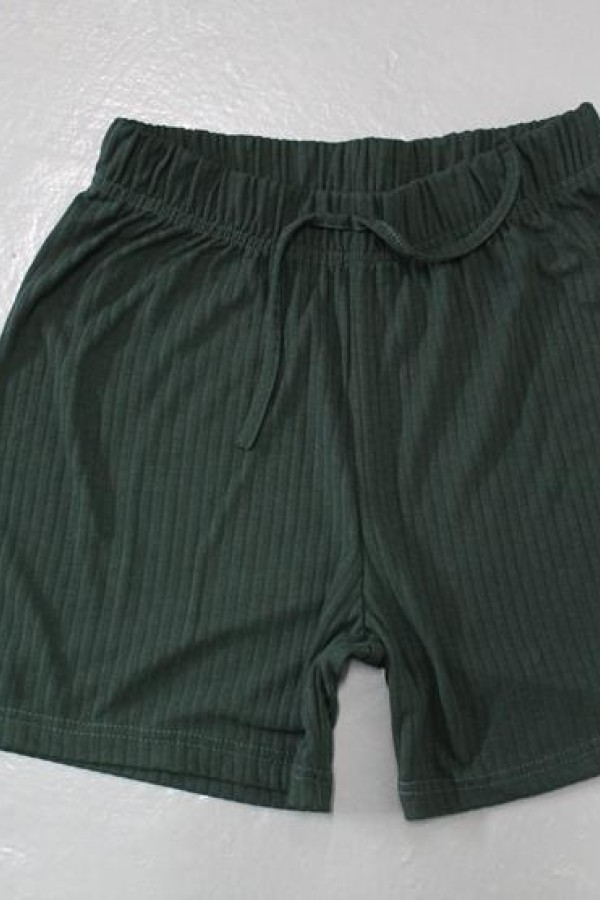 FLEUR BEL LASTIKLI SUS BAGCIKLI CEPSIZ TRIL TRIL  PENYE SHORT