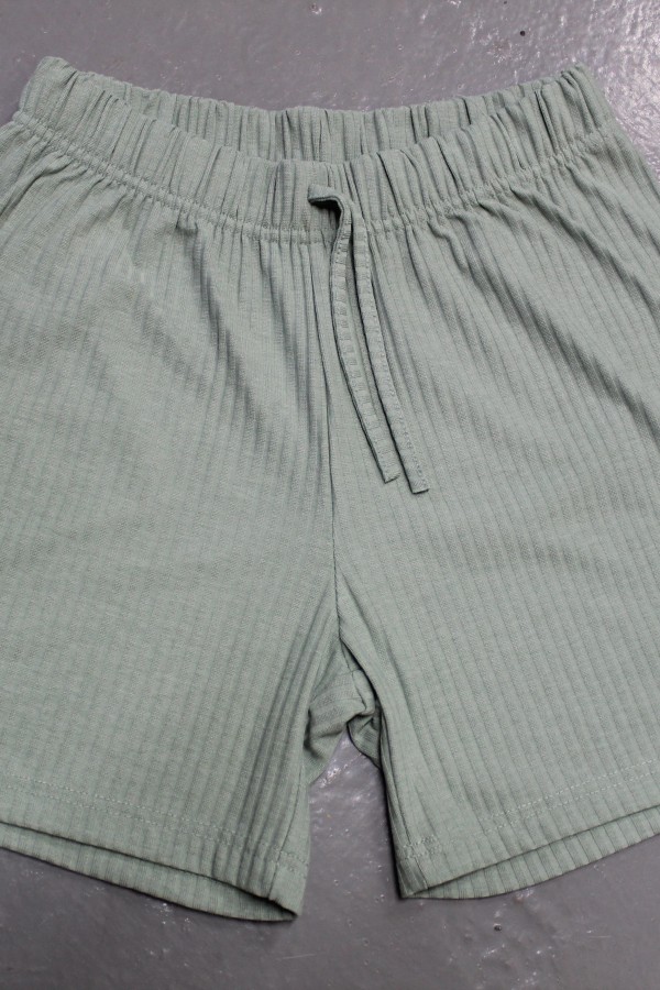 FLEUR BEL LASTIKLI SUS BAGCIKLI CEPSIZ TRIL TRIL  PENYE SHORT