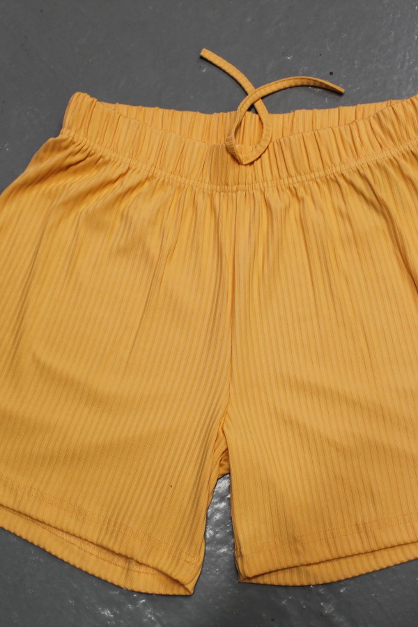 FLEUR BEL LASTIKLI SUS BAGCIKLI CEPSIZ TRIL TRIL  PENYE SHORT