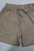 FLEUR BEL LASTIKLI SUS BAGCIKLI CEPSIZ TRIL TRIL  PENYE SHORT