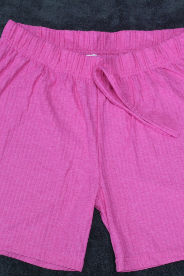 FLEUR BEL LASTIKLI SUS BAGCIKLI CEPSIZ TRIL TRIL  PENYE SHORT