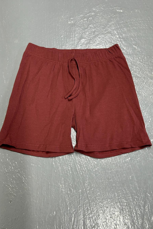 FLEUR BEL LASTIKLI SUS BAGCIKLI CEPSIZ TRIL TRIL  PENYE SHORT