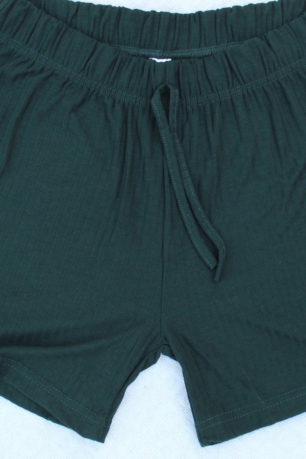 FLEUR BEL LASTIKLI SUS BAGCIKLI CEPSIZ TRIL TRIL  PENYE SHORT