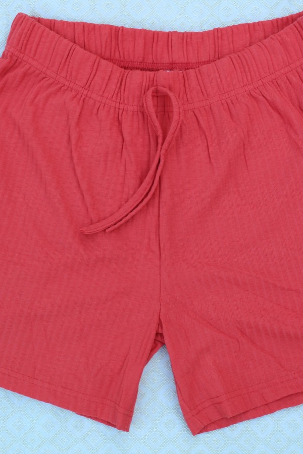 FLEUR BEL LASTIKLI SUS BAGCIKLI CEPSIZ TRIL TRIL  PENYE SHORT