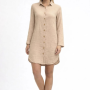 HEAVEN 1190 MUSLIN NISA UZUN KOL TUNIK