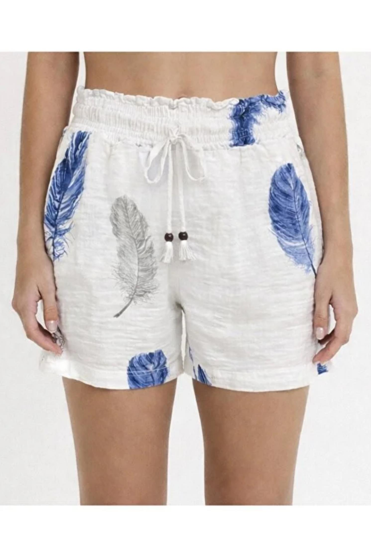 HEAVEN 2015 MUSLIN DESENLI KADIN  MINI SORT