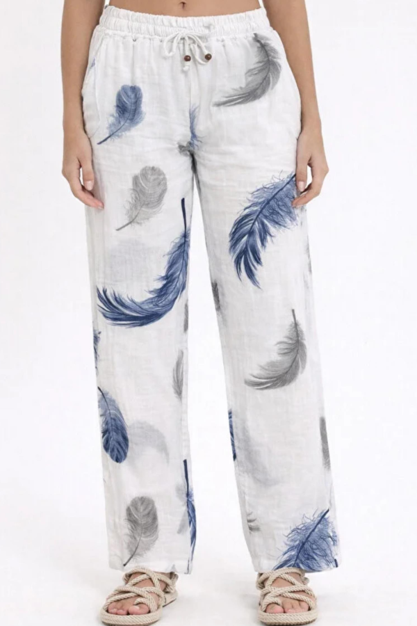 HEAVEN 2025 MUSLIN DESENLI KLASIK PANTOLON