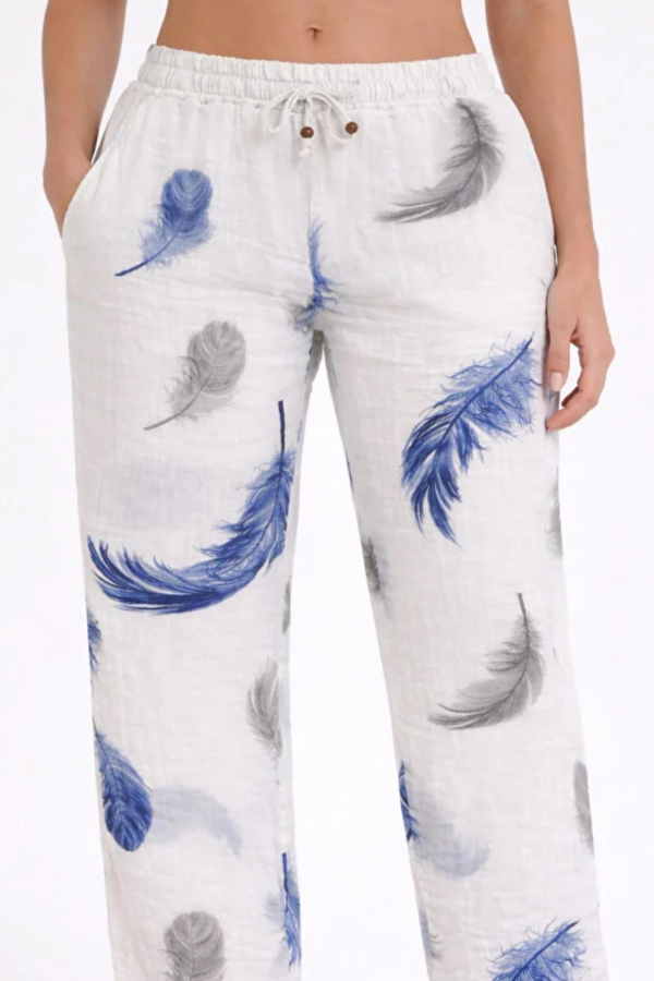 HEAVEN 2025 MUSLIN DESENLI KLASIK PANTOLON