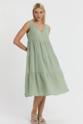 HEAVEN 3015 MUSLIN AVLONYA KOLSUZ ELBISE