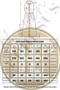 HEAVEN 3020 Müslin KatKat Kolsuz Elbise