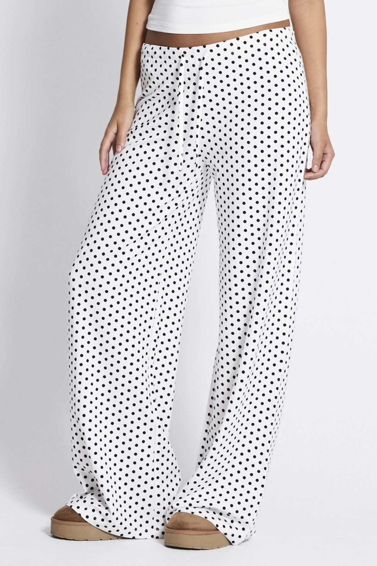 HOLLY PRINTED 157   BEL LASTIKLI BOL PACA PIJAMA ALT