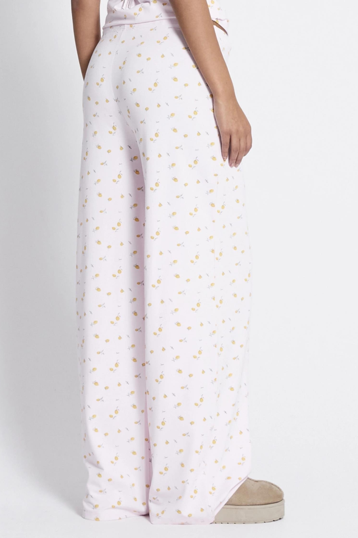 HOLLY PRINTED 157   BEL LASTIKLI BOL PACA PIJAMA ALT