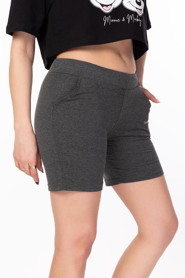 IFS 1211 MODEL KESIK CEP SPORTWEAR NAKISLI  SHORT