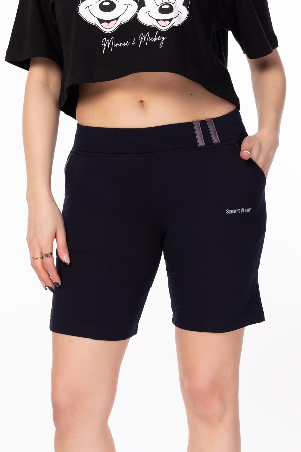 IFS 1211 MODEL KESIK CEP SPORTWEAR NAKISLI  SHORT