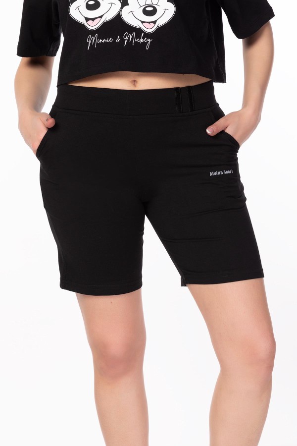 IFS 1211 MODEL KESIK CEP SPORTWEAR NAKISLI  SHORT