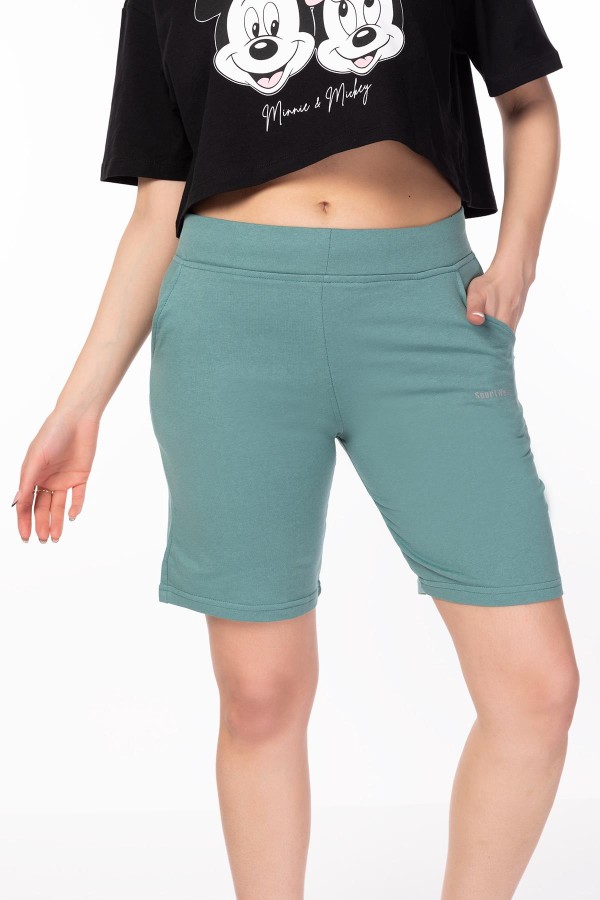 IFS 1211 MODEL KESIK CEP SPORTWEAR NAKISLI  SHORT