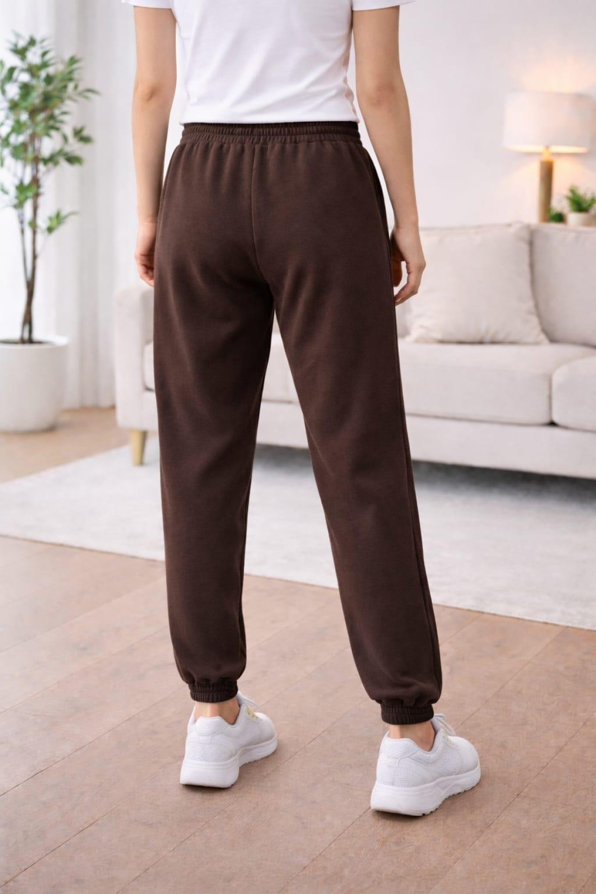 IFS  2022 YUMUSAK KUMAS PACA LASTIKLI KADIN TEK ALT