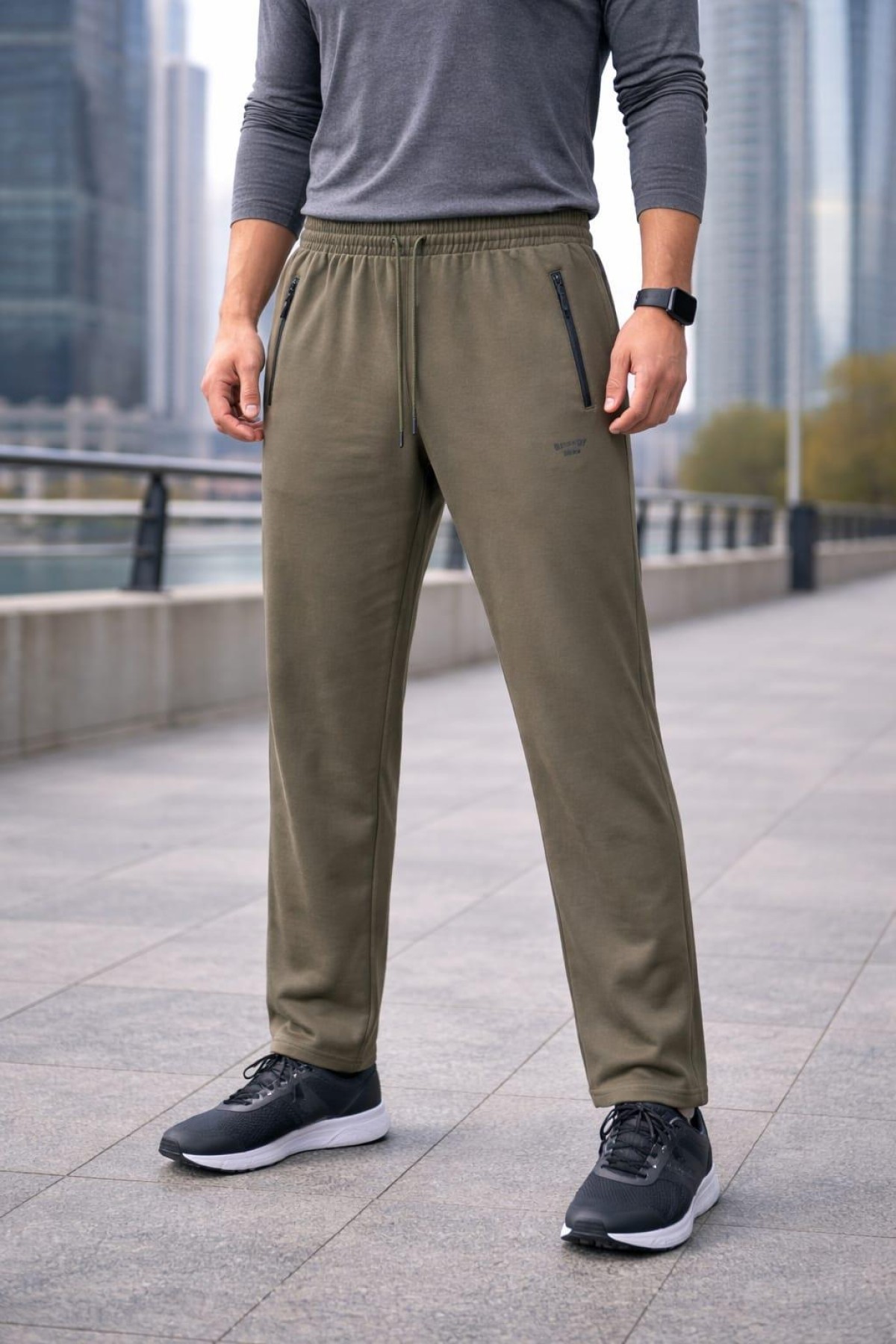 IFS 6005 YAZI BASKI 2 CEP BEL LASTIKLI BAGCIKLI FERMUAR CEPLI  BORU PACA ESOFMAN ALT