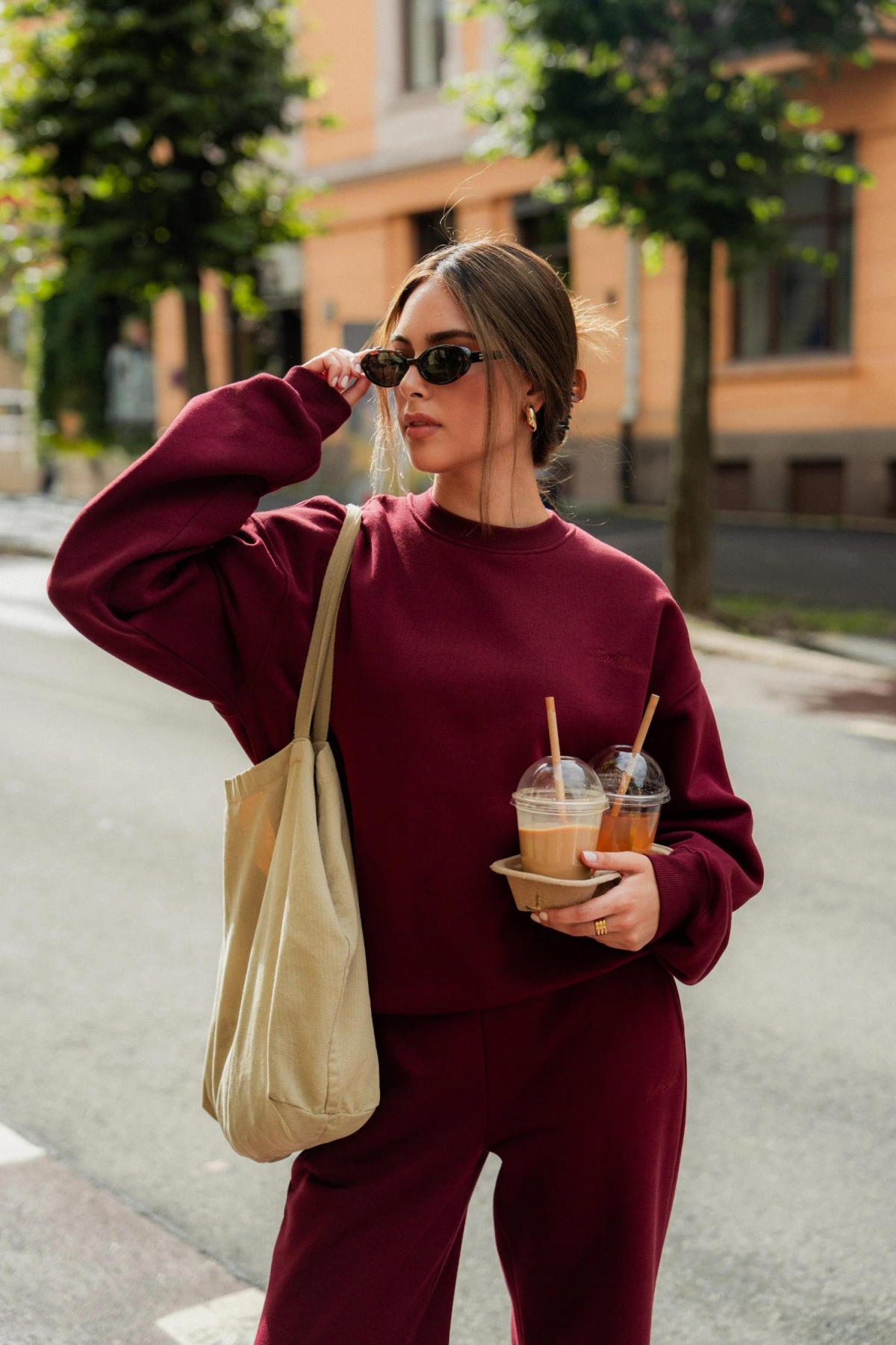 IVORIE STUDIO BASIC 0 YAKA UZUN KOL SWEAT