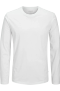 JACK&JONES 112279538 JJE ORGANIC BASIC 0 YAKA  UZUN KOL ERKEK TSH