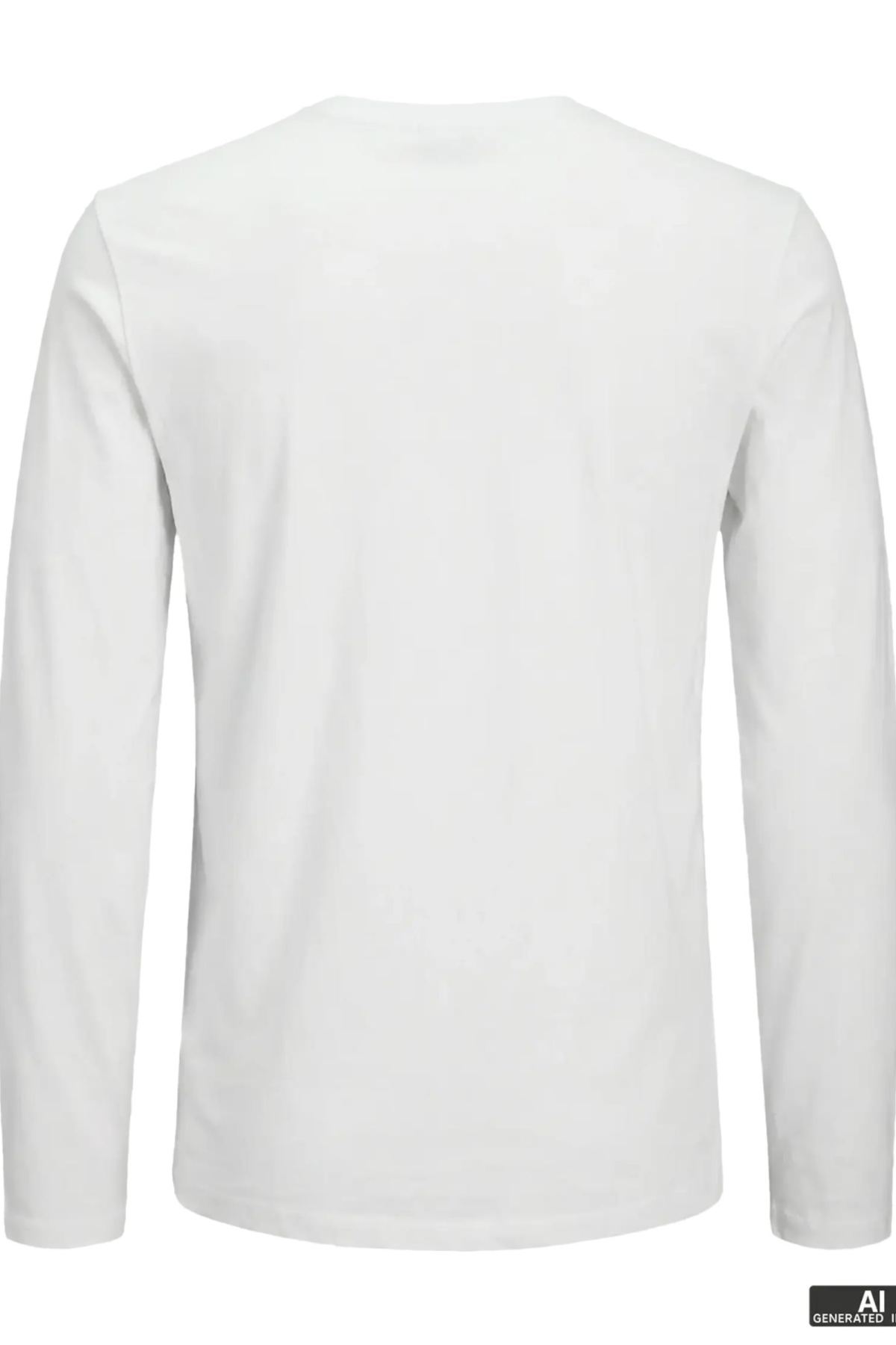 JACK&JONES 112279538 JJE ORGANIC BASIC 0 YAKA  UZUN KOL ERKEK TSH