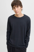 JACK&JONES 112279538 JJE ORGANIC BASIC 0 YAKA  UZUN KOL ERKEK TSH