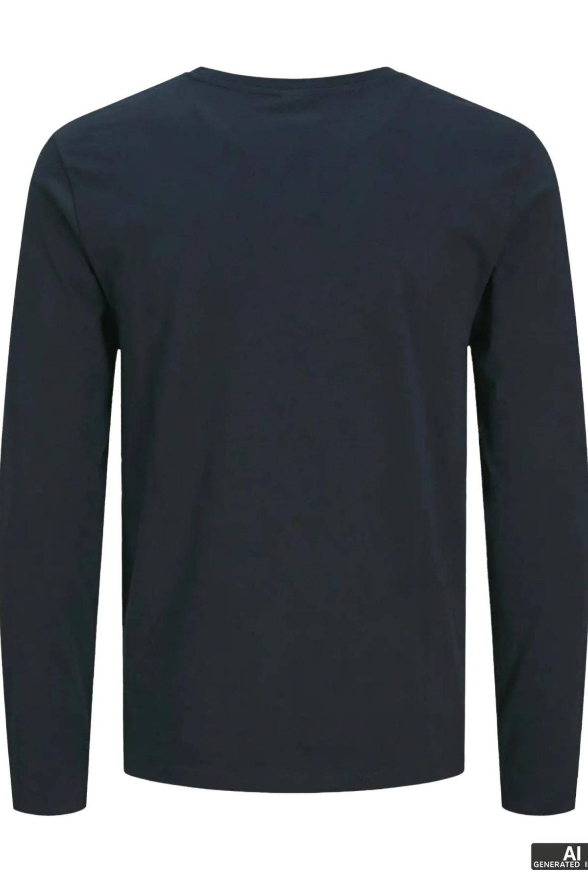 JACK&JONES 112279538 JJE ORGANIC BASIC 0 YAKA  UZUN KOL ERKEK TSH