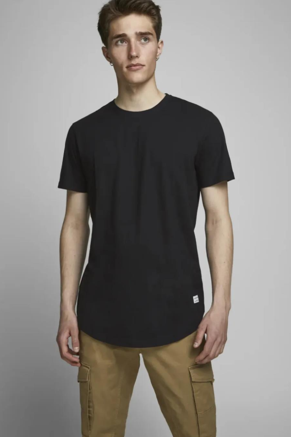 JACK&JONES 12113648 JJENOA TEE SS CREW ORGANIC 0 YAKA KISA KOL