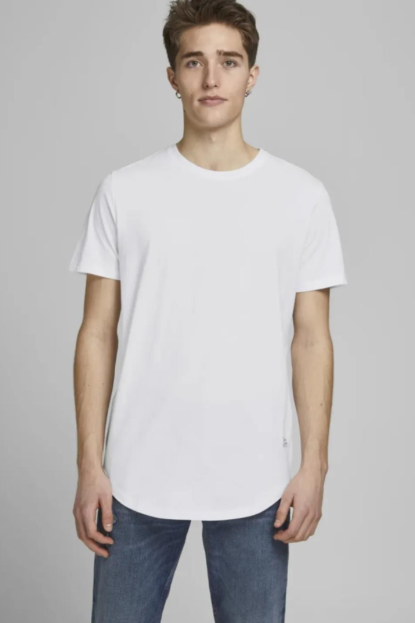 JACK&JONES 12113648 JJENOA TEE SS CREW ORGANIC 0 YAKA KISA KOL