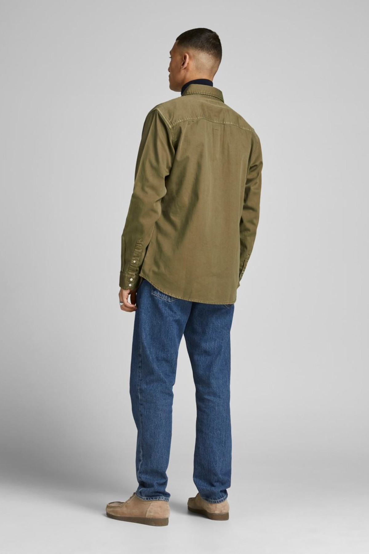 JACK&JONES 12138115 2 CEP CITCITLI UZUN KOL KOT GOMLEK