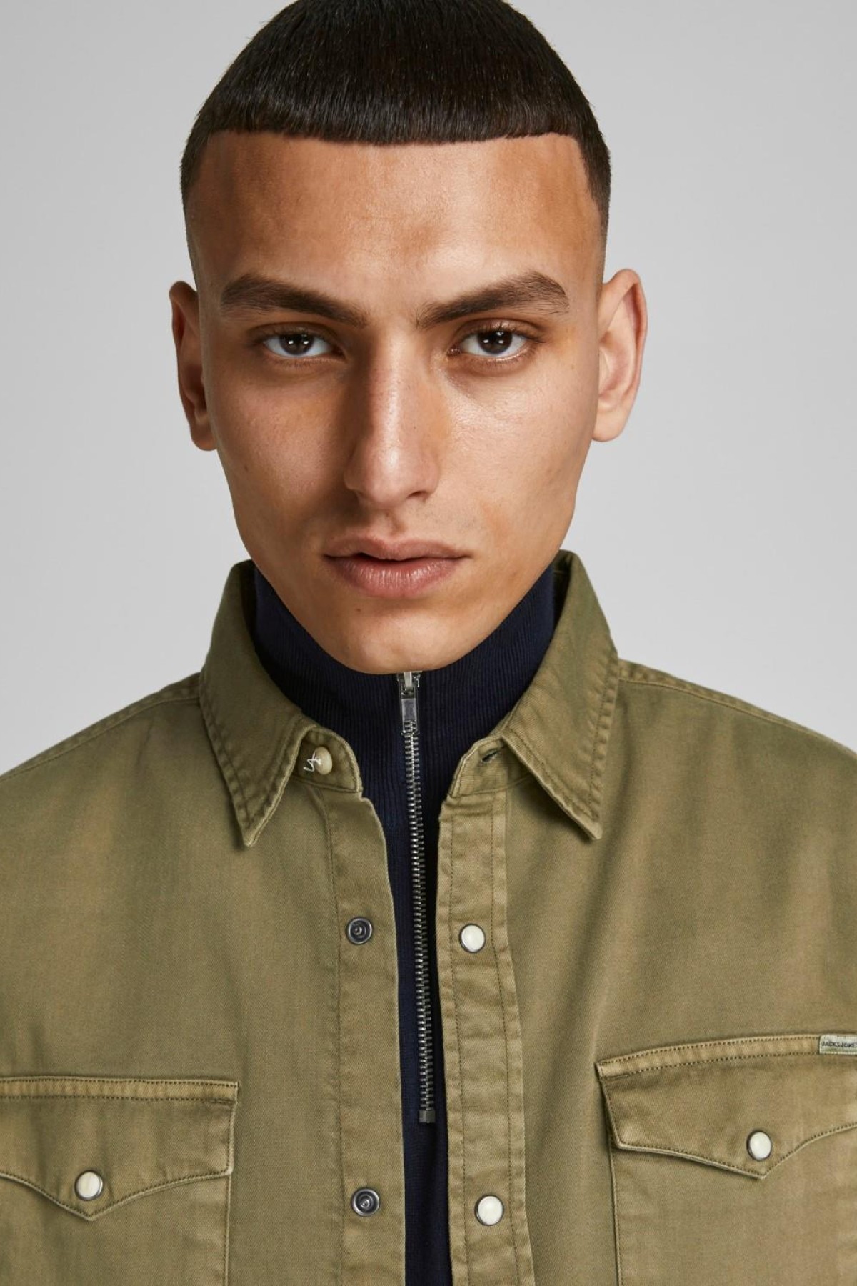 JACK&JONES 12138115 2 CEP CITCITLI UZUN KOL KOT GOMLEK